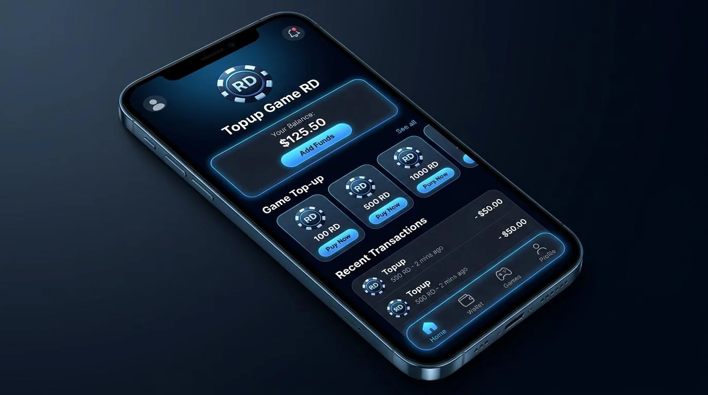 Pemain Royal Dream topup via QRIS di I8game